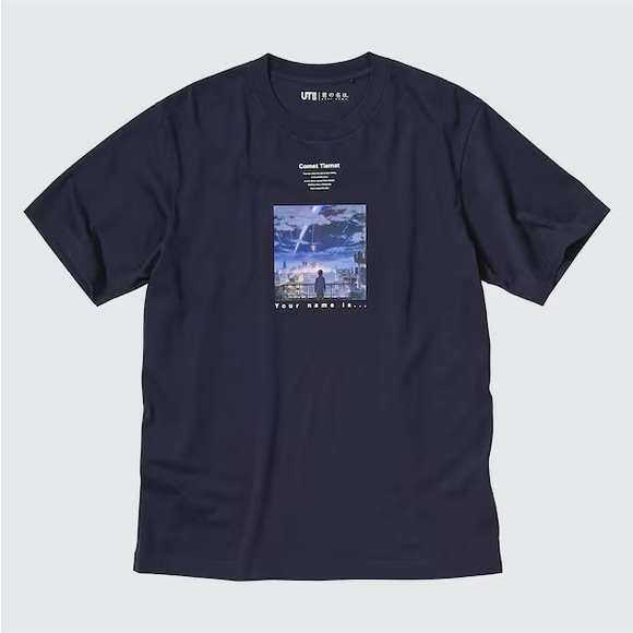 Uniqlo Other - Makoto Shinkai UT - Short-Sleeve Graphic T-Shirt
